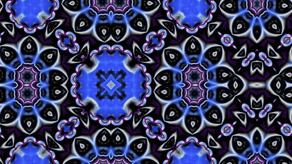 Abstract Radiant Burst with Soft Grain Texture, Symmetrical Glow Pattern in Psychedelic Style, Radiating Circular Abstract with Subtle Noise, Kaleidoscopic Starburst with Gradient Flow