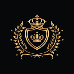 Vector set of gold vintage frames. Elegant element for design in Eastern style, place for text. Floral golden border. Lace illustration for invitations and greeting cards.