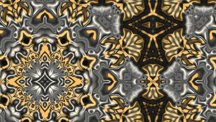 Abstract Radiant Burst with Soft Grain Texture, Symmetrical Glow Pattern in Psychedelic Style, Radiating Circular Abstract with Subtle Noise, Kaleidoscopic Starburst with Gradient Flow