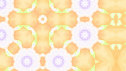 Abstract Radiant Burst with Soft Grain Texture, Symmetrical Glow Pattern in Psychedelic Style, Radiating Circular Abstract with Subtle Noise, Kaleidoscopic Starburst with Gradient Flow