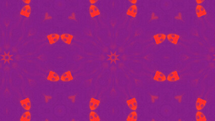 Abstract Radiant Burst with Soft Grain Texture, Symmetrical Glow Pattern in Psychedelic Style, Radiating Circular Abstract with Subtle Noise, Kaleidoscopic Starburst with Gradient Flow