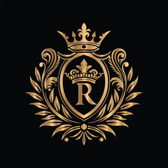 Vector set of gold vintage frames. Elegant element for design in Eastern style, place for text. Floral golden border. Lace illustration for invitations and greeting cards.