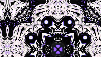 Abstract Radiant Burst with Soft Grain Texture, Symmetrical Glow Pattern in Psychedelic Style, Radiating Circular Abstract with Subtle Noise, Kaleidoscopic Starburst with Gradient Flow