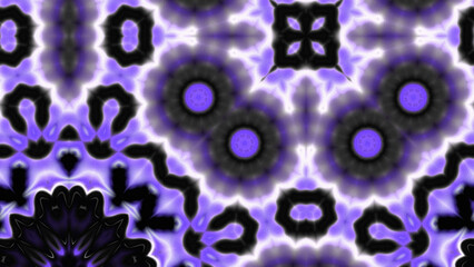 Abstract Radiant Burst with Soft Grain Texture, Symmetrical Glow Pattern in Psychedelic Style, Radiating Circular Abstract with Subtle Noise, Kaleidoscopic Starburst with Gradient Flow