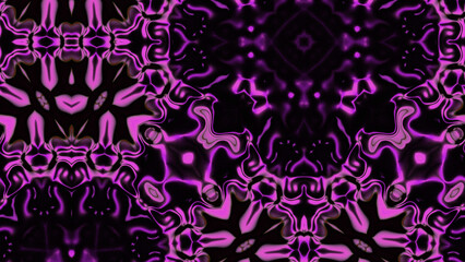 Abstract Radiant Burst with Soft Grain Texture, Symmetrical Glow Pattern in Psychedelic Style, Radiating Circular Abstract with Subtle Noise, Kaleidoscopic Starburst with Gradient Flow