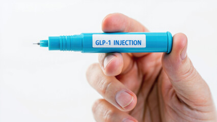 GLP-1 injection pen, weight loss shot, diabetes medication, semaglutide needle, hormone therapy, self-injection tool, obesity treatment, medical device, daily dose