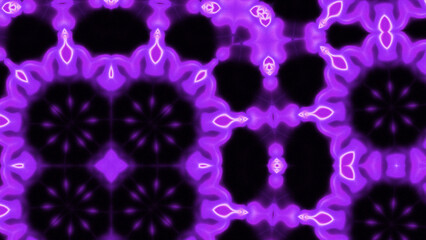 Abstract Radiant Burst with Soft Grain Texture, Symmetrical Glow Pattern in Psychedelic Style, Radiating Circular Abstract with Subtle Noise, Kaleidoscopic Starburst with Gradient Flow