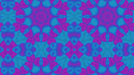 Abstract Radiant Burst with Soft Grain Texture, Symmetrical Glow Pattern in Psychedelic Style, Radiating Circular Abstract with Subtle Noise, Kaleidoscopic Starburst with Gradient Flow