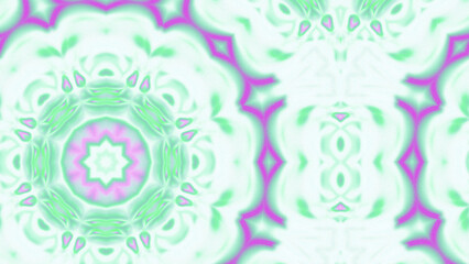 Abstract Radiant Burst with Soft Grain Texture, Symmetrical Glow Pattern in Psychedelic Style, Radiating Circular Abstract with Subtle Noise, Kaleidoscopic Starburst with Gradient Flow