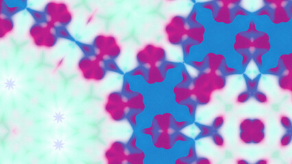 Abstract Radiant Burst with Soft Grain Texture, Symmetrical Glow Pattern in Psychedelic Style, Radiating Circular Abstract with Subtle Noise, Kaleidoscopic Starburst with Gradient Flow