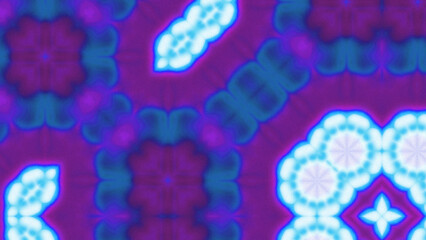 Abstract Radiant Burst with Soft Grain Texture, Symmetrical Glow Pattern in Psychedelic Style, Radiating Circular Abstract with Subtle Noise, Kaleidoscopic Starburst with Gradient Flow