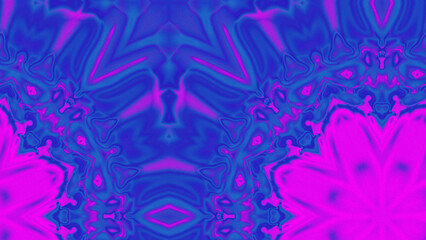 Abstract Radiant Burst with Soft Grain Texture, Symmetrical Glow Pattern in Psychedelic Style, Radiating Circular Abstract with Subtle Noise, Kaleidoscopic Starburst with Gradient Flow