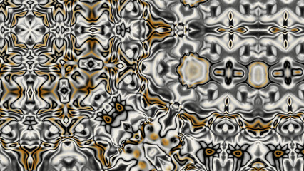 Abstract Radiant Burst with Soft Grain Texture, Symmetrical Glow Pattern in Psychedelic Style, Radiating Circular Abstract with Subtle Noise, Kaleidoscopic Starburst with Gradient Flow