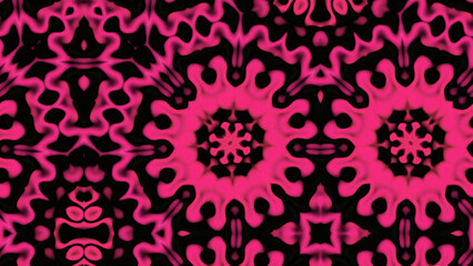 Abstract Radiant Burst with Soft Grain Texture, Symmetrical Glow Pattern in Psychedelic Style, Radiating Circular Abstract with Subtle Noise, Kaleidoscopic Starburst with Gradient Flow