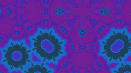 Abstract Radiant Burst with Soft Grain Texture, Symmetrical Glow Pattern in Psychedelic Style, Radiating Circular Abstract with Subtle Noise, Kaleidoscopic Starburst with Gradient Flow