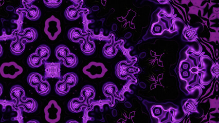 Abstract Radiant Burst with Soft Grain Texture, Symmetrical Glow Pattern in Psychedelic Style, Radiating Circular Abstract with Subtle Noise, Kaleidoscopic Starburst with Gradient Flow