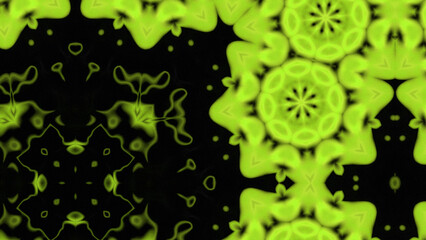 Abstract Radiant Burst with Soft Grain Texture, Symmetrical Glow Pattern in Psychedelic Style, Radiating Circular Abstract with Subtle Noise, Kaleidoscopic Starburst with Gradient Flow