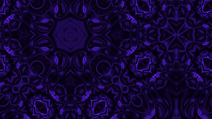 Abstract Radiant Burst with Soft Grain Texture, Symmetrical Glow Pattern in Psychedelic Style, Radiating Circular Abstract with Subtle Noise, Kaleidoscopic Starburst with Gradient Flow