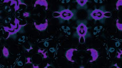 Abstract Radiant Burst with Soft Grain Texture, Symmetrical Glow Pattern in Psychedelic Style, Radiating Circular Abstract with Subtle Noise, Kaleidoscopic Starburst with Gradient Flow