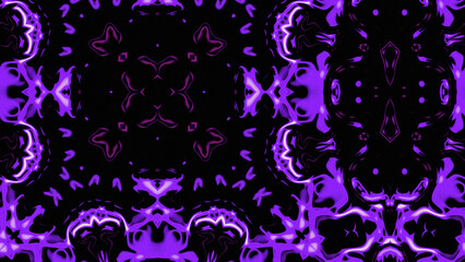 Abstract Radiant Burst with Soft Grain Texture, Symmetrical Glow Pattern in Psychedelic Style, Radiating Circular Abstract with Subtle Noise, Kaleidoscopic Starburst with Gradient Flow