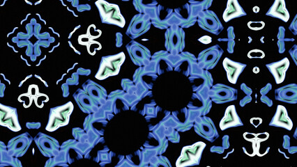 Abstract Radiant Burst with Soft Grain Texture, Symmetrical Glow Pattern in Psychedelic Style, Radiating Circular Abstract with Subtle Noise, Kaleidoscopic Starburst with Gradient Flow