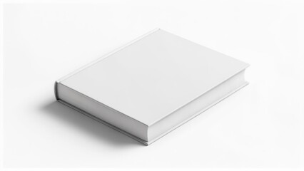 Blank book, light gray