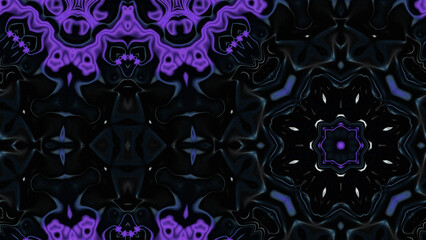 Abstract Radiant Burst with Soft Grain Texture, Symmetrical Glow Pattern in Psychedelic Style, Radiating Circular Abstract with Subtle Noise, Kaleidoscopic Starburst with Gradient Flow