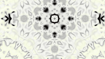 Abstract Radiant Burst with Soft Grain Texture, Symmetrical Glow Pattern in Psychedelic Style, Radiating Circular Abstract with Subtle Noise, Kaleidoscopic Starburst with Gradient Flow