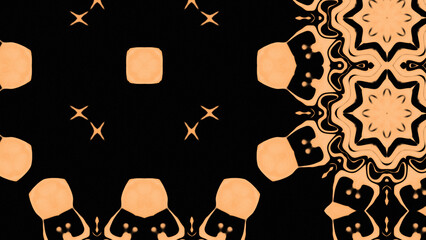 Abstract Radiant Burst with Soft Grain Texture, Symmetrical Glow Pattern in Psychedelic Style, Radiating Circular Abstract with Subtle Noise, Kaleidoscopic Starburst with Gradient Flow