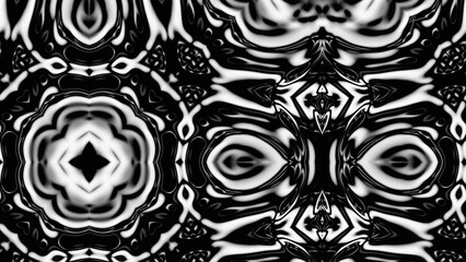 Abstract Radiant Burst with Soft Grain Texture, Symmetrical Glow Pattern in Psychedelic Style, Radiating Circular Abstract with Subtle Noise, Kaleidoscopic Starburst with Gradient Flow