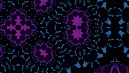 Abstract Radiant Burst with Soft Grain Texture, Symmetrical Glow Pattern in Psychedelic Style, Radiating Circular Abstract with Subtle Noise, Kaleidoscopic Starburst with Gradient Flow