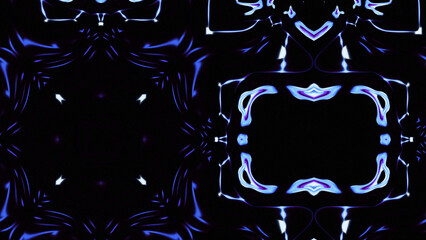 Abstract Radiant Burst with Soft Grain Texture, Symmetrical Glow Pattern in Psychedelic Style, Radiating Circular Abstract with Subtle Noise, Kaleidoscopic Starburst with Gradient Flow
