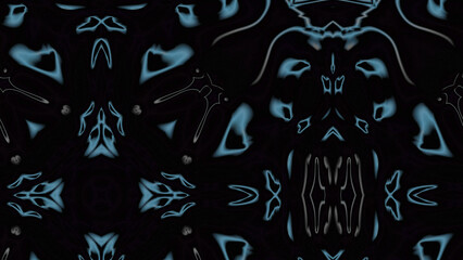 Abstract Radiant Burst with Soft Grain Texture, Symmetrical Glow Pattern in Psychedelic Style, Radiating Circular Abstract with Subtle Noise, Kaleidoscopic Starburst with Gradient Flow