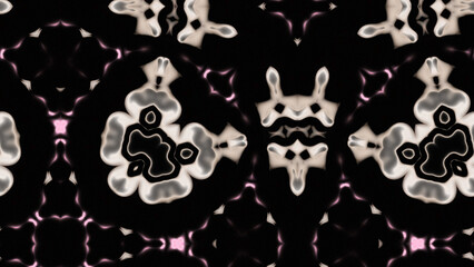 Abstract Radiant Burst with Soft Grain Texture, Symmetrical Glow Pattern in Psychedelic Style, Radiating Circular Abstract with Subtle Noise, Kaleidoscopic Starburst with Gradient Flow