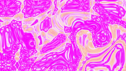 Fluid Marble Texture with Organic Flow, Abstract Liquid Pattern with Wavy Structure, Melted Surface Design with Soft Transitions, Psychedelic Swirl Texture with Marble Effect