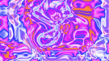 Fluid Marble Texture with Organic Flow, Abstract Liquid Pattern with Wavy Structure, Melted Surface Design with Soft Transitions, Psychedelic Swirl Texture with Marble Effect