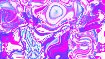 Fototapeta premium Fluid Marble Texture with Organic Flow, Abstract Liquid Pattern with Wavy Structure, Melted Surface Design with Soft Transitions, Psychedelic Swirl Texture with Marble Effect