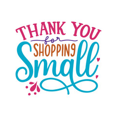 Thank You for Shopping Small