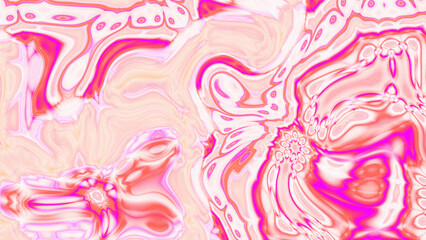 Fluid Marble Texture with Organic Flow, Abstract Liquid Pattern with Wavy Structure, Melted Surface Design with Soft Transitions, Psychedelic Swirl Texture with Marble Effect