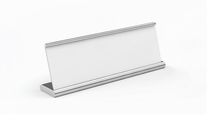 Blank name plate