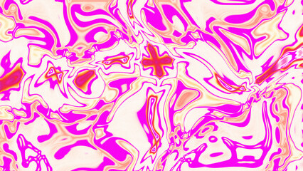 Fluid Marble Texture with Organic Flow, Abstract Liquid Pattern with Wavy Structure, Melted Surface Design with Soft Transitions, Psychedelic Swirl Texture with Marble Effect