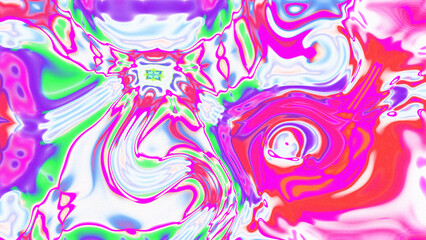 Fototapeta premium Fluid Marble Texture with Organic Flow, Abstract Liquid Pattern with Wavy Structure, Melted Surface Design with Soft Transitions, Psychedelic Swirl Texture with Marble Effect