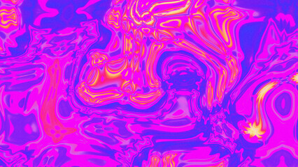 Fluid Marble Texture with Organic Flow, Abstract Liquid Pattern with Wavy Structure, Melted Surface Design with Soft Transitions, Psychedelic Swirl Texture with Marble Effect