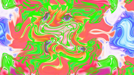 Fluid Marble Texture with Organic Flow, Abstract Liquid Pattern with Wavy Structure, Melted Surface Design with Soft Transitions, Psychedelic Swirl Texture with Marble Effect