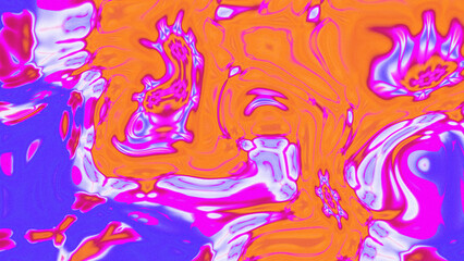 Fluid Marble Texture with Organic Flow, Abstract Liquid Pattern with Wavy Structure, Melted Surface Design with Soft Transitions, Psychedelic Swirl Texture with Marble Effect