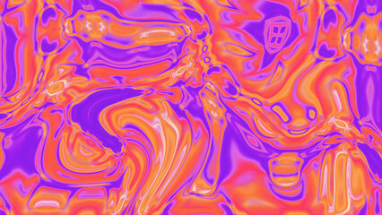 Fluid Marble Texture with Organic Flow, Abstract Liquid Pattern with Wavy Structure, Melted Surface Design with Soft Transitions, Psychedelic Swirl Texture with Marble Effect