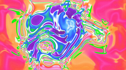 Fluid Marble Texture with Organic Flow, Abstract Liquid Pattern with Wavy Structure, Melted Surface Design with Soft Transitions, Psychedelic Swirl Texture with Marble Effect