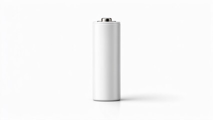 Blank white battery
