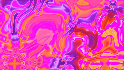 Fototapeta premium Fluid Marble Texture with Organic Flow, Abstract Liquid Pattern with Wavy Structure, Melted Surface Design with Soft Transitions, Psychedelic Swirl Texture with Marble Effect