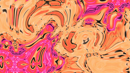 Fluid Marble Texture with Organic Flow, Abstract Liquid Pattern with Wavy Structure, Melted Surface Design with Soft Transitions, Psychedelic Swirl Texture with Marble Effect